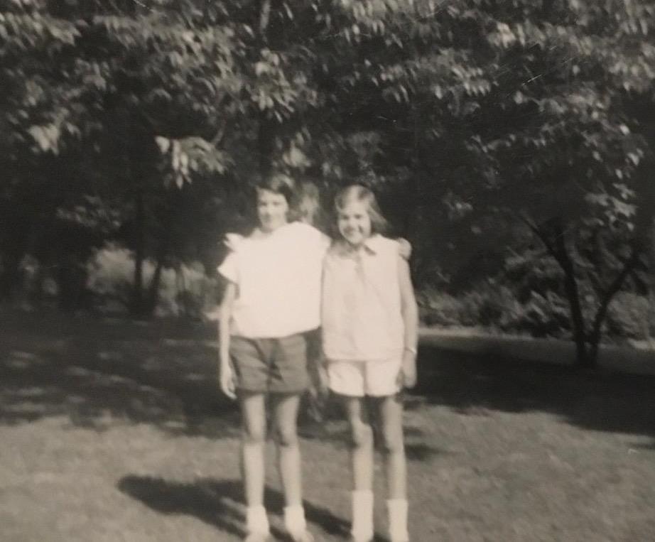 Nancy Thiele and Patty Meneley, 5th or 6th grade