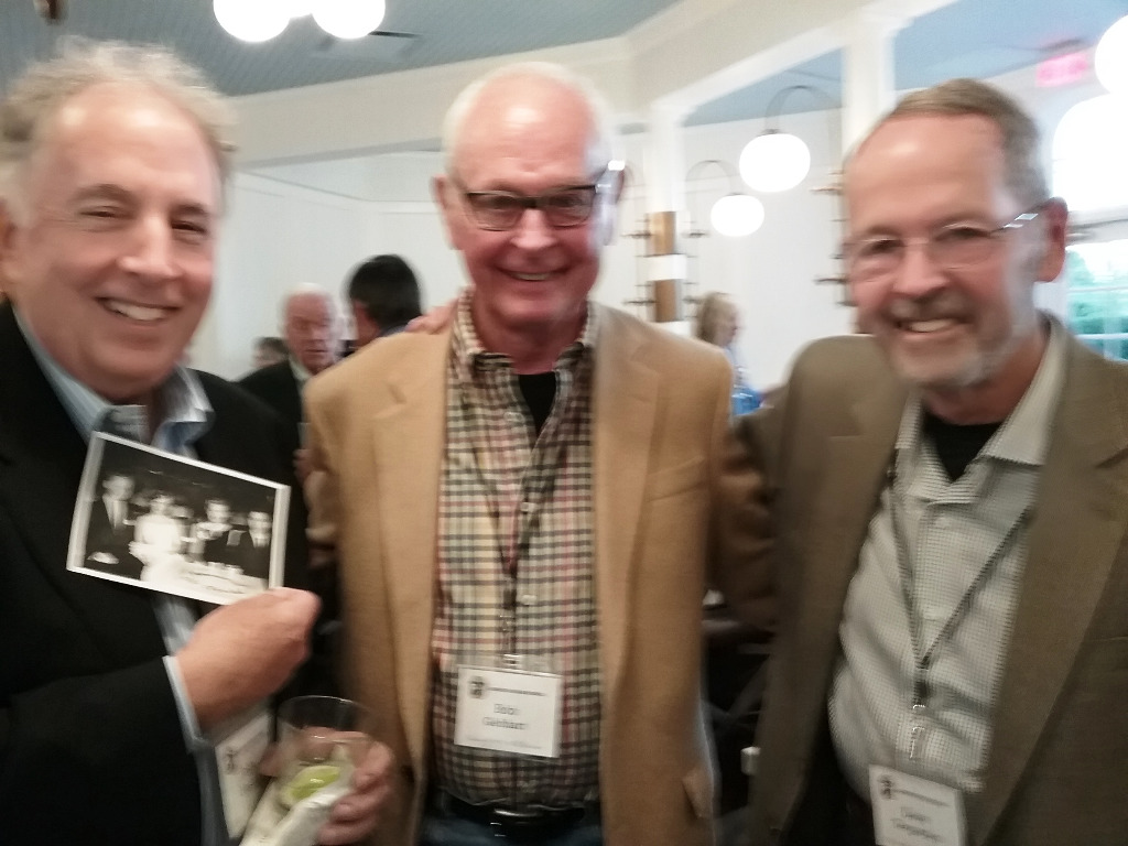 John Huston, Bob Gebhart, and Dave Teegarden
